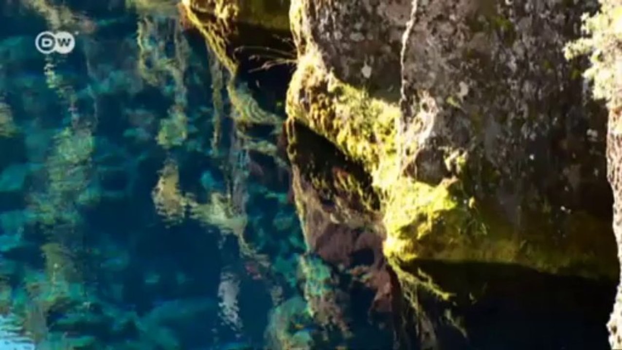 Island: Tauchen in der Silfra-Spalte | Euromaxx