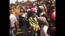 Villagers mourn after gunmen kill dozens in central Nigeria