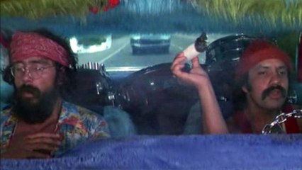 Framed Cheech and Chong