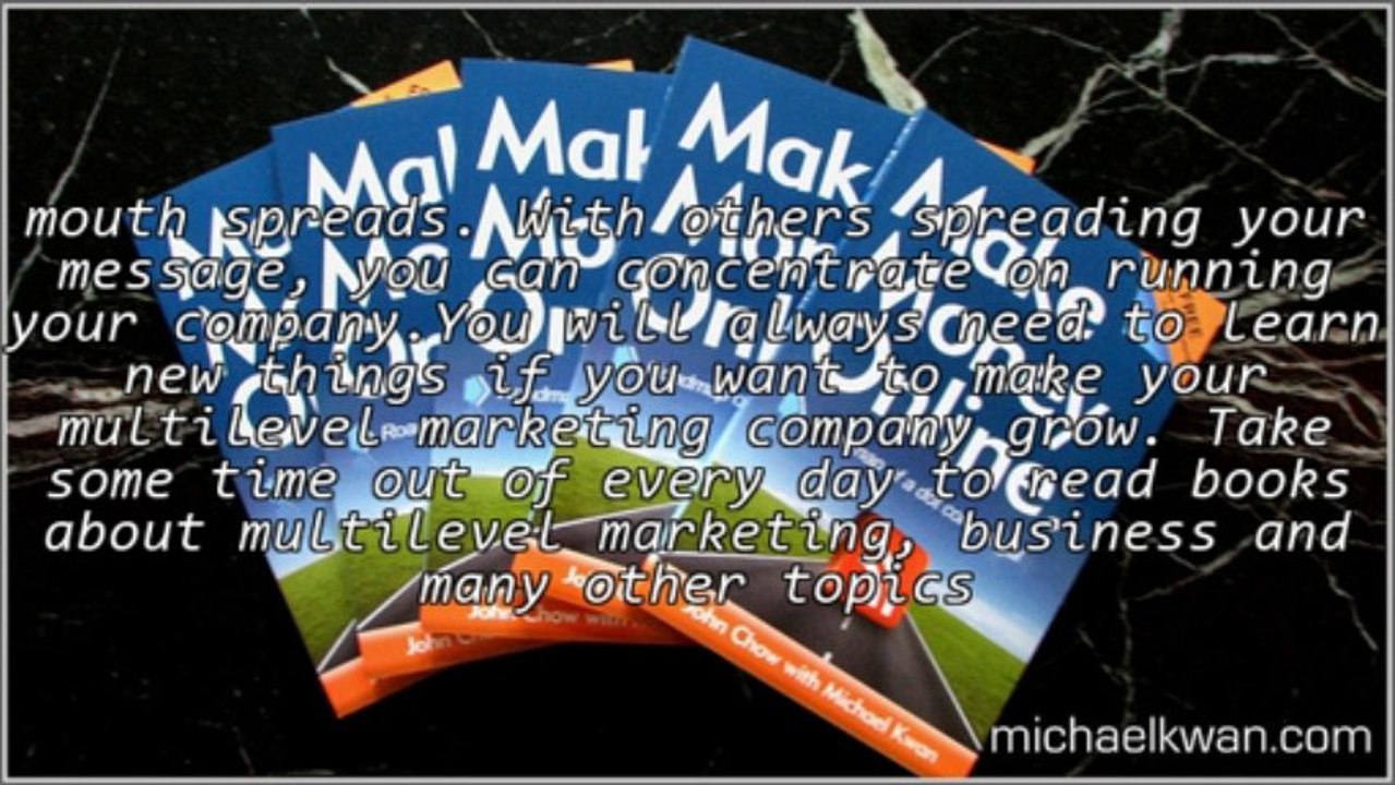 Multilevel Marketing Tips You Shouldn't Pass Up On