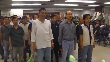 Human Mobile Stage 78, 陈万祥主席葬礼, 公祭仪式, Paying Respect