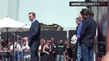 Christopher Nolan speach at handprint ceremony in Hollywood