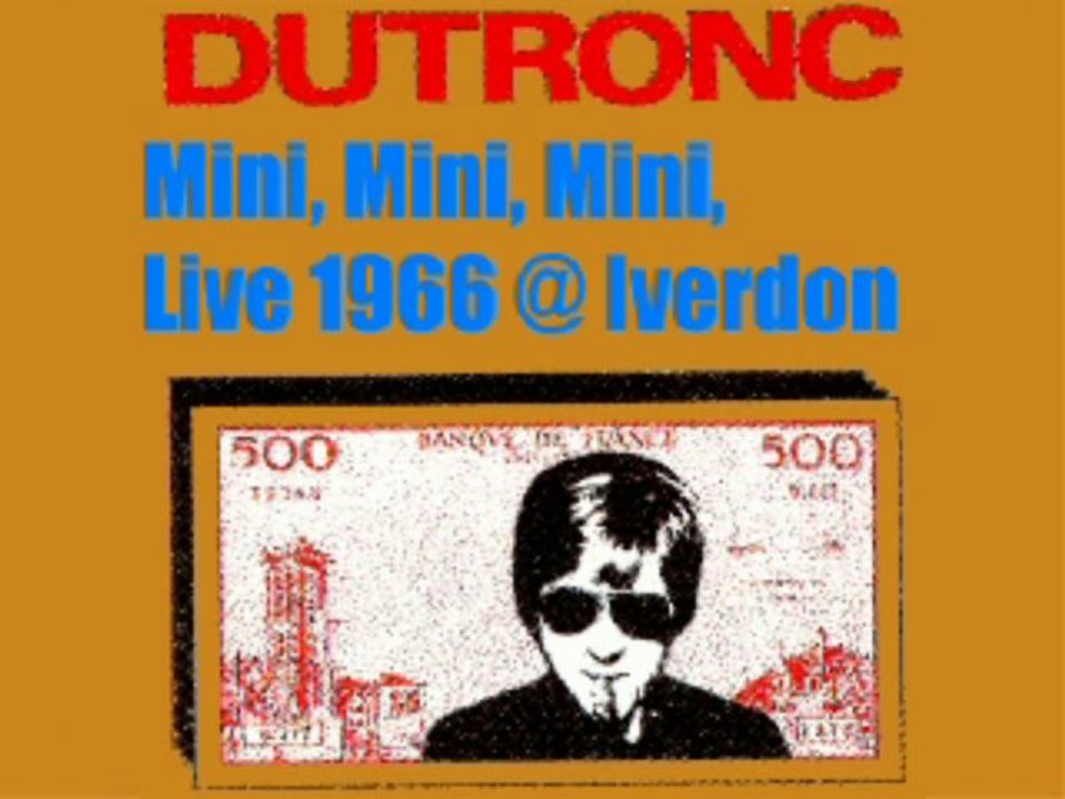 Jacques Dutronc Mini, Mini, Mini, Live @ Iverdon 1966