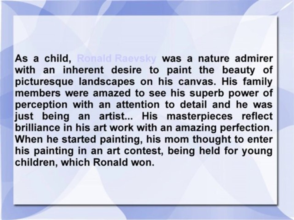 Ronald Raevsky