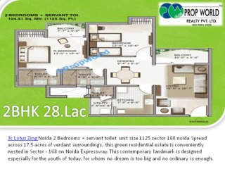 Lotus Zing Sector 168 9910003716 Noida Porjects