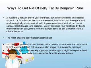 Ways To Get Rid Of Belly Fat By Benjamin Pure