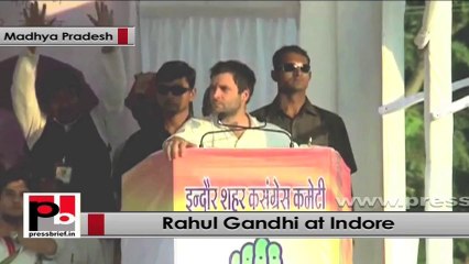 Rahul Gandhi in Indore: I am here to fight for making this city the commercial capital