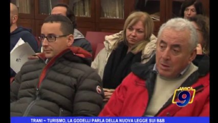 Trani | Turismo, la Godelli parla della nuova legge sui B&B