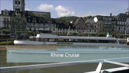 Exotic Rhine River Cruise and Lorelei Rock - Germany. Europe Tours