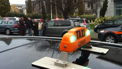 Manifestation des taxis