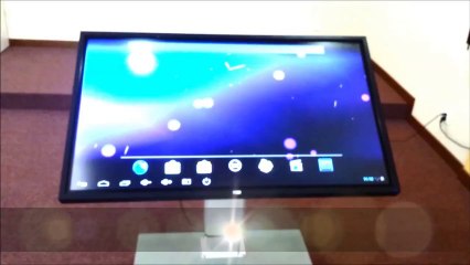 [HD] ELECTRIC TV MOBILE STAND (Angle Adjustable)