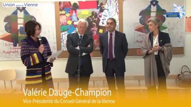 Inauguration du groupe scolaire Claudie Haigneré