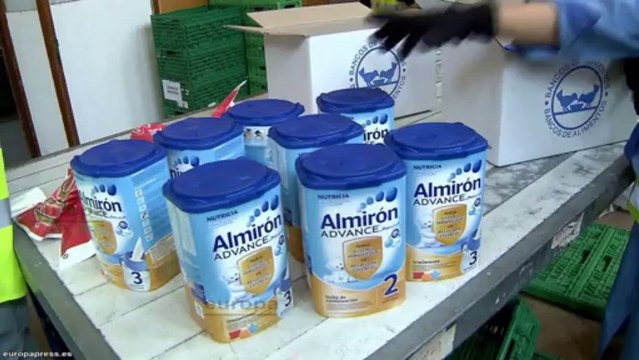 Donación de leche infantil a Banco de Alimentos