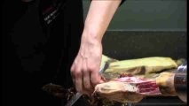 Asalto en París el récord Guiness de cortar jamones