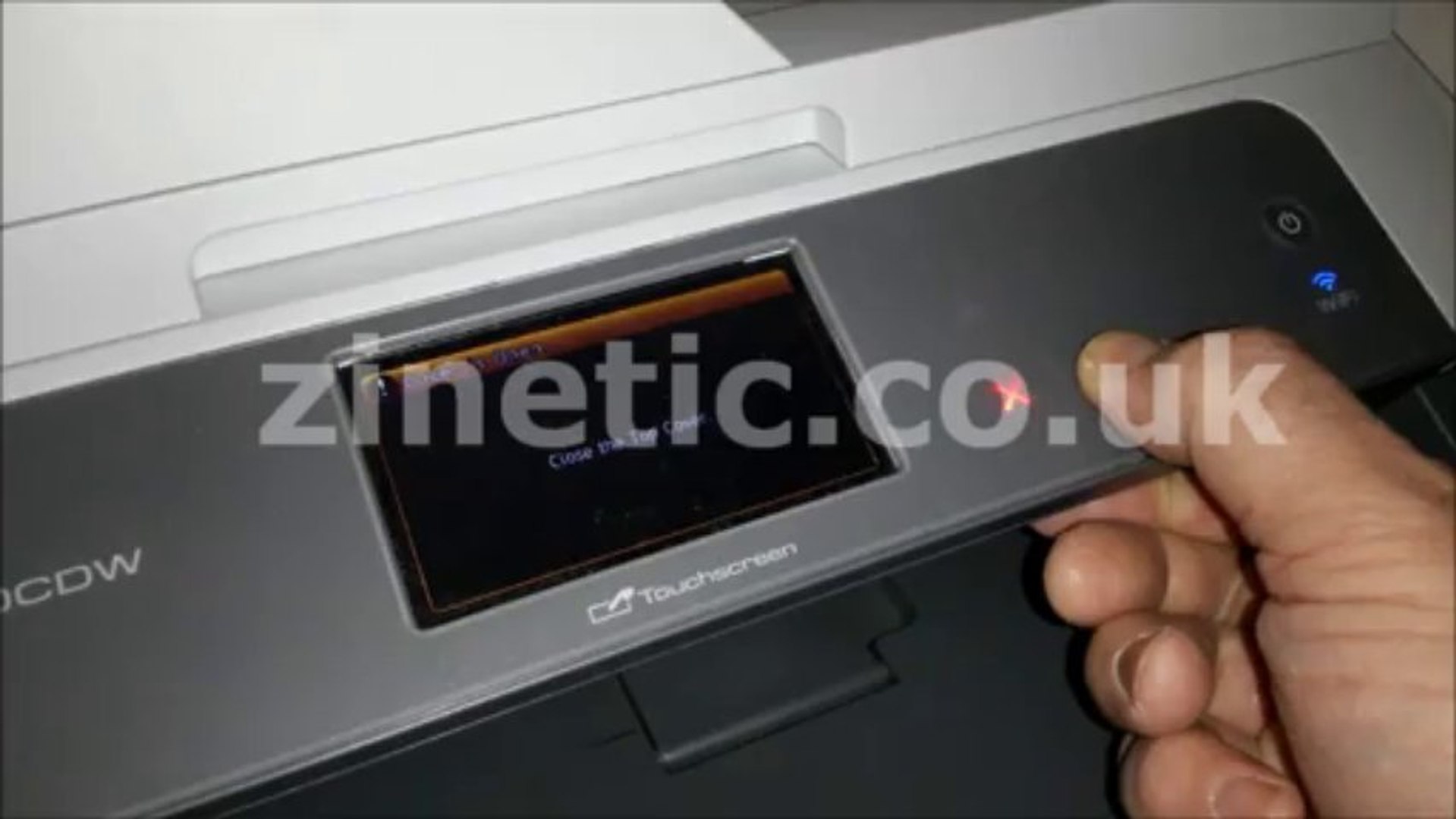 How to reset the Brother DCP 9020 toner cartridge - video Dailymotion