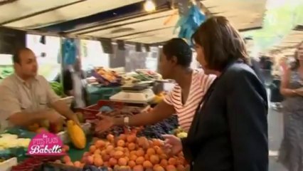 Les P'tits Plats de Babette - Anne Hidalgo fait son marché