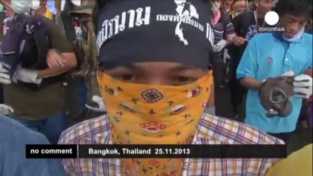 Nouveaux affrontements police-manifestants en Thaïlande