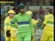 ANGRY Javed Miandad given out LBW, sledging Aussies