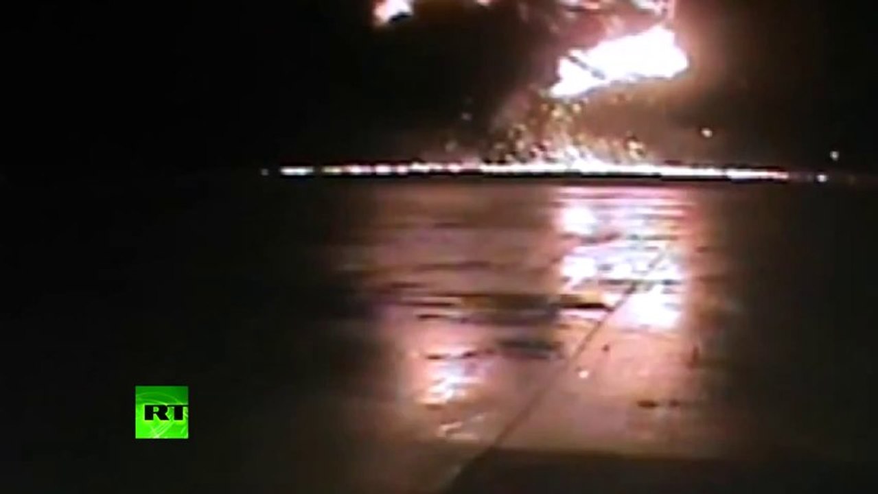 Dramatische Aufnahmen Kazan Boeing Absturz