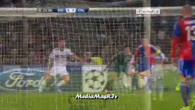 ملخص لمسات محمد صلاح ضد تشيلسي - الشوط الأول - دوري أبطال أوروبا - 26/11/2013