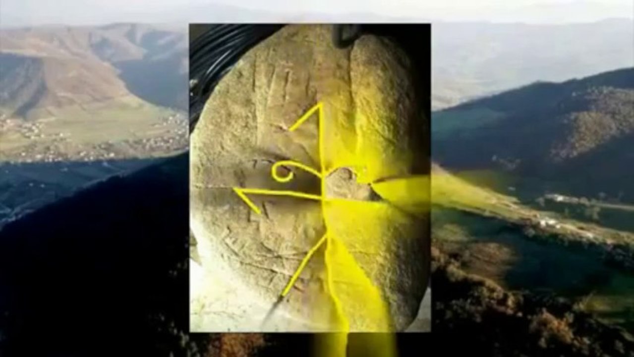 more than 25000 BC Old Hungarian religious symbols at the Bosnian Pyramid