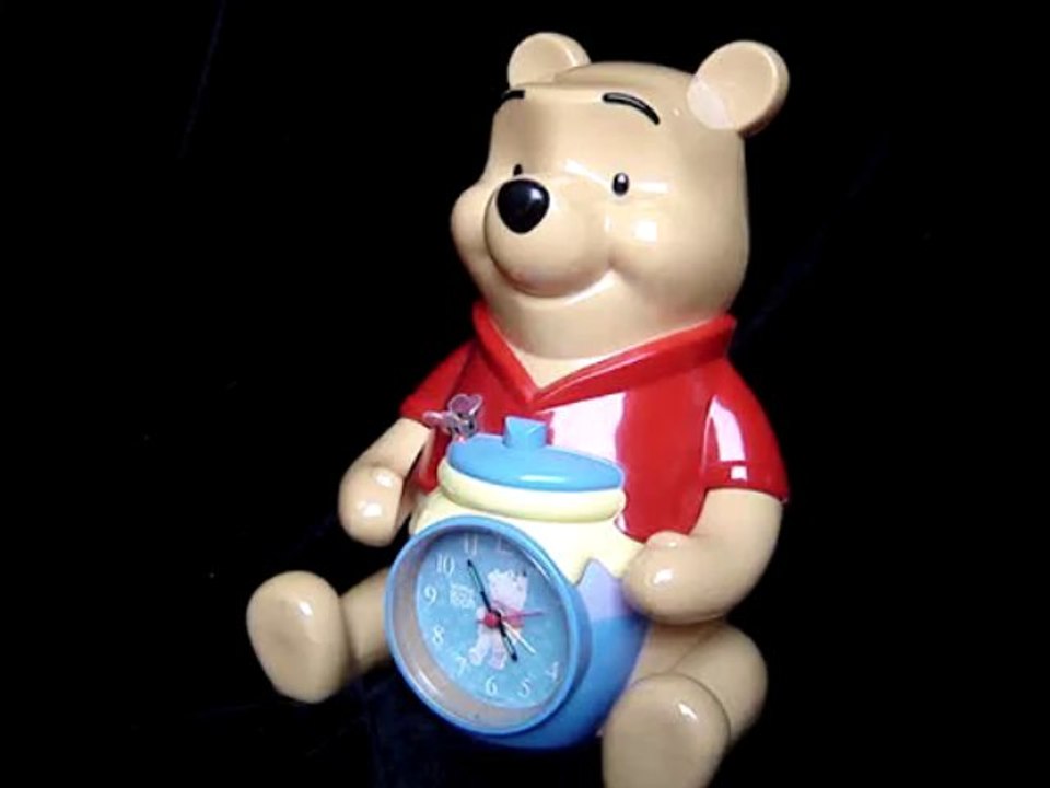 Vidéo de l'horloge winnie