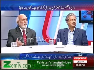 Mujhe pata hai ap taklif me hain magar istarah ishaare na kare - Haroon Rasheed to Kashmala Tariq