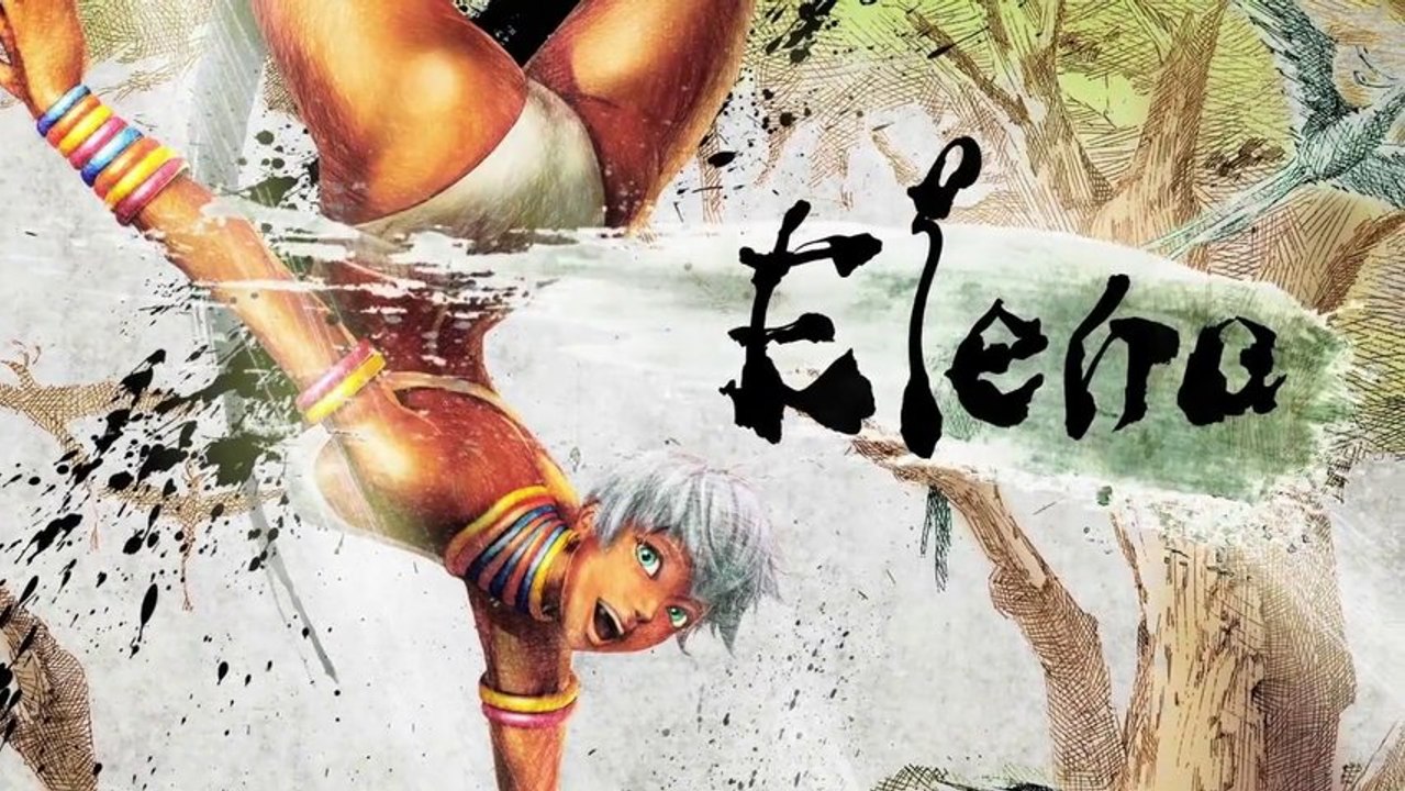 Ultra Street Fighter IV | "Elena" Character Gameplay (Preview) | EN