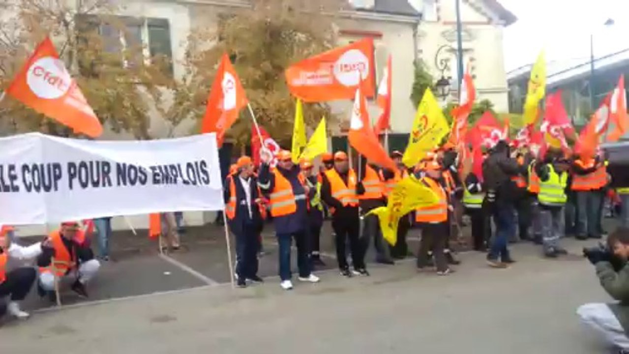 Les salaries de Mory Ducros devant le tribunal