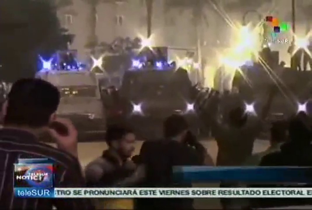 Miles de egipcios protestan por ley que restringe las manifestaciones