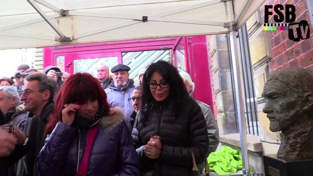 Inauguration buste Raùl Sendic à Fontenay-sous-Bois