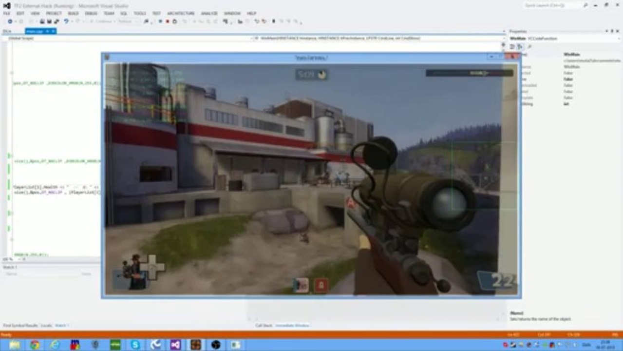 Team Fortress 2 Radar + Auto-Shoot Hack