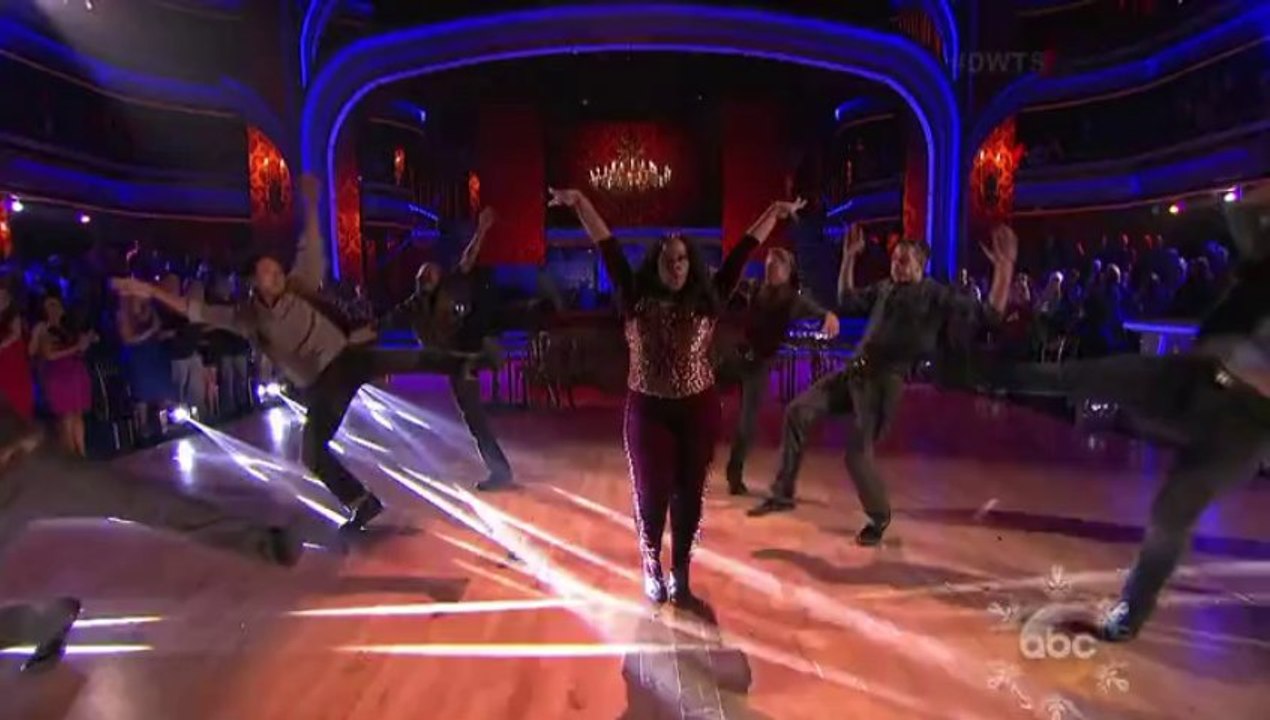 Amber Riley & Derek Hough - Freestyle - Encore