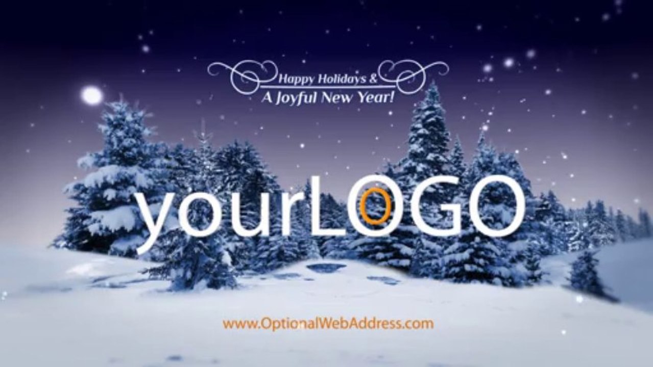 Corporate XMAS & NEW YEAR Greetings Motion Card - Videohive After Effects template