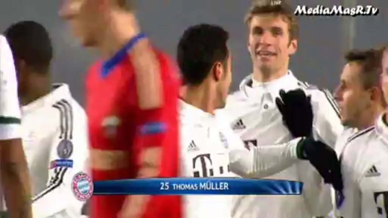 سسكا موسكو 1-3 بايرن ميونيخ - دوري أبطال أوروبا - 27/11/2013