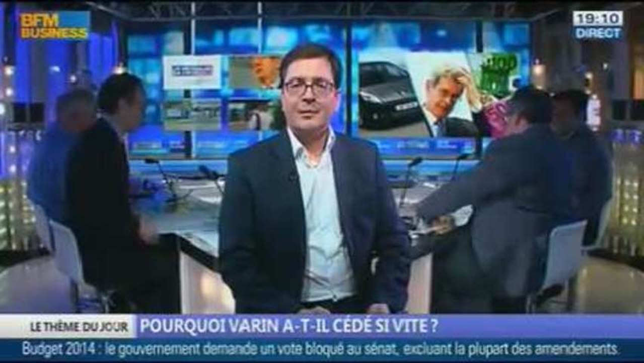 Pourquoi Varin a-t-il cédé si vite ? dans Les décodeurs de l'éco - 27/11 1/5