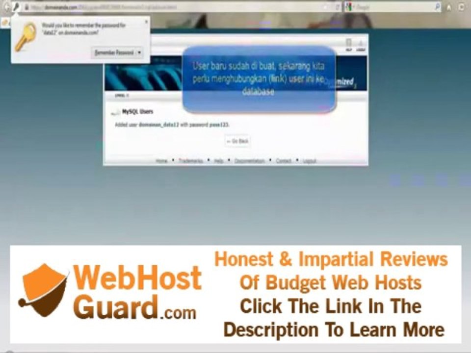 Cara Membuat database MySQL (Create a MySQL) di cPanel Hosting By riauhost.net