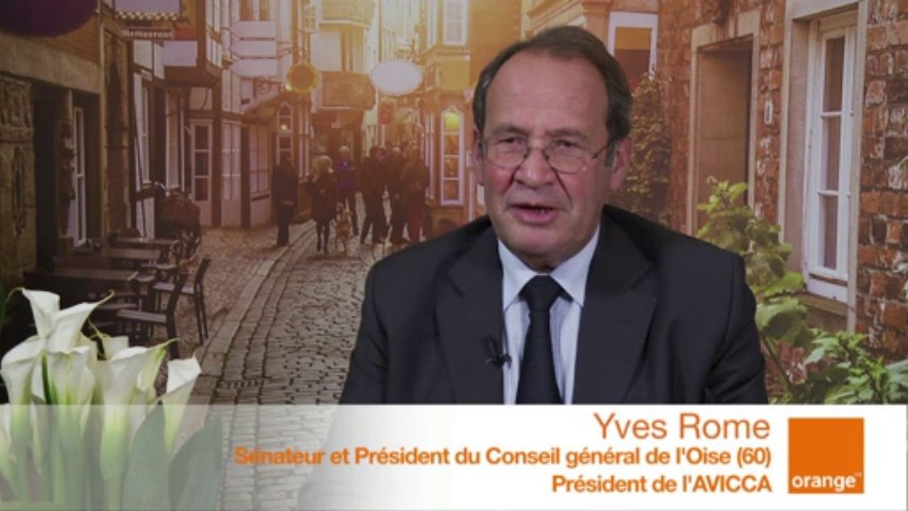 DRCLG - SMCL 2013 : itw d'Yves Rome, Sénateur et Président du CG de l'Oise (60)