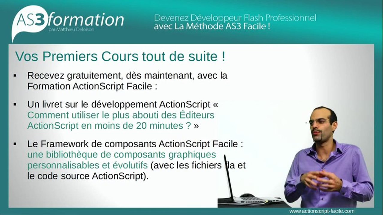 Formation Flash ActionScript 3 Gratuite pour devenir Développeur Flash