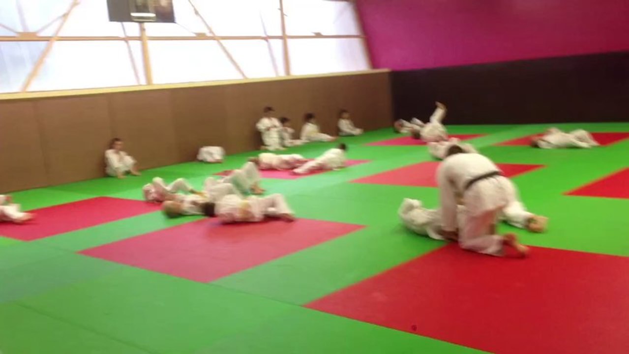 Cloé au judo 2013