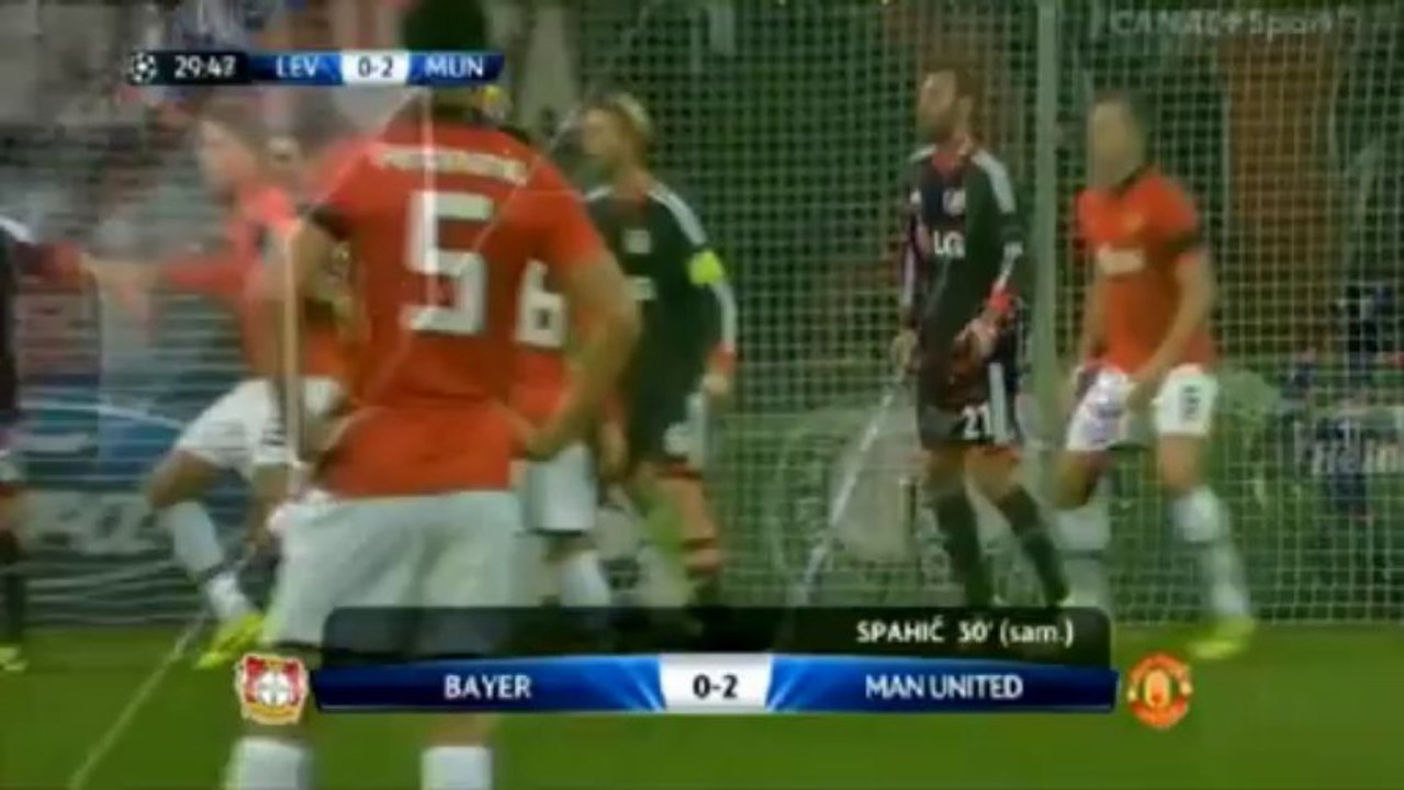 Bayer Leverkusen - Manchester United 0:5 All Goals & Highlights (27.11.2013)
