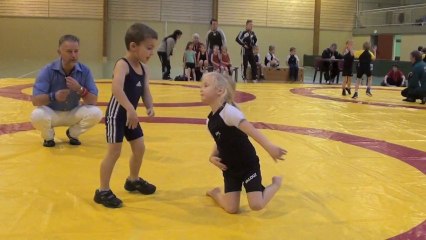 Premier combat de Flavie au tournoi de Valognes 🥋