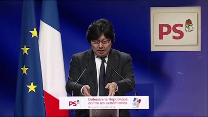 Jean-Vincent Placé au grand meeting de la Gauche : Défendre la République contre les extrémismes