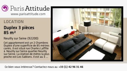 Duplex 2 Chambres à louer - Neuilly sur Seine, Neuilly sur Seine - Ref. 4816