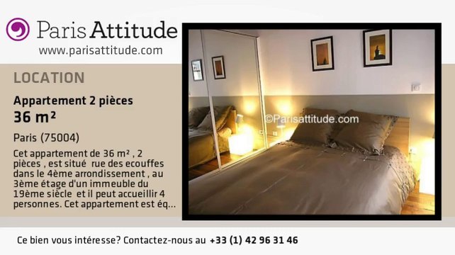 Appartement 1 Chambre à louer - St Paul, Paris - Ref. 4018