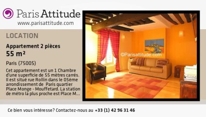 Appartement 1 Chambre à louer - Place Monge, Paris - Ref. 2116