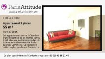 Appartement 1 Chambre à louer - Commerce, Paris - Ref. 3435