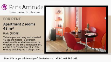 1 Bedroom Apartment for rent - Arc de Triomphe, Paris - Ref. 5337