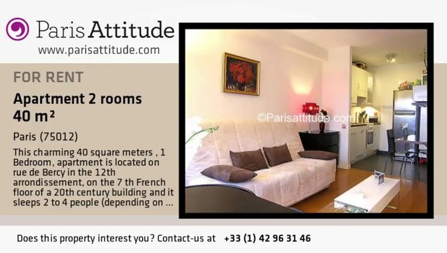 1 Bedroom Apartment for rent - Gare de Lyon, Paris - Ref. 6812
