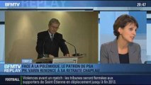 BFMTV Replay: Najat Vallaud-Belkacem salue la décision de Philippe Varin - 27/11